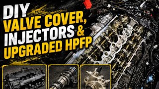 🔧DIY B58 Valve Cover, Injectors & HPFP Install 🔧 (540i)