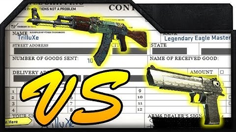 CS:GO - Fire Serpent or Golden Koi - Trade Up Contract