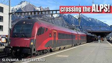 Met de ÖBB Railjet door de Alpen in de eerste klas