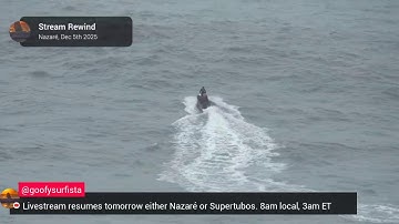 Big Waves Live at Nazaré 12/19/25
