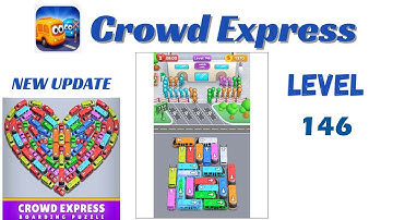 Crowd Express Level 146 Walkthrough 🚦 | Step-by-Step Solution | Go Answer
