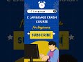 C Language Crash Course Starting 🔥 | Learn C from Zero | Code With NP