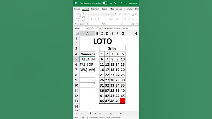 Gagner au LOTO avec EXCEL ? 😜 #excel #exceltips #lentrepreneur #loto