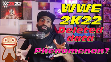WWE 2K22  Deleted Data Issue is still happening?￼