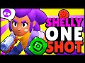 BUSCANDO EL ONE SHOT CON EL NUVO GADGET DE SHELLY - Brawl Stars - WithZack