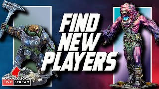 How to FIND NEW PLAYERS for Miniature Wargaming  - Monday Night Live