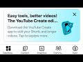 Easy tools, better videos!The YouTube Create edi... Yt studio 