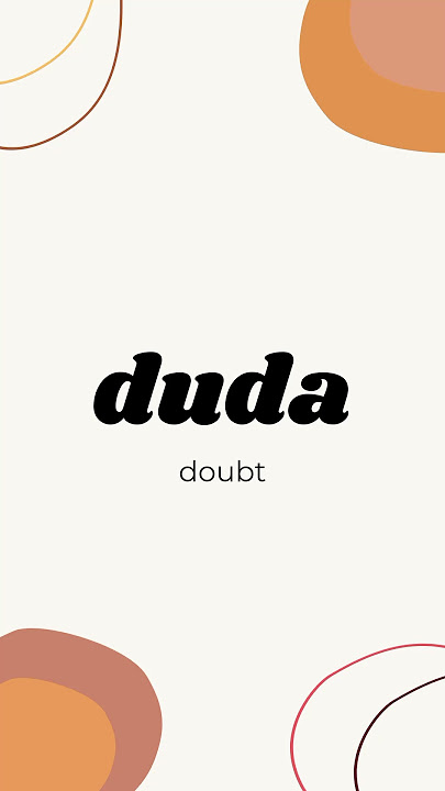 Duda (Filipino to English)
