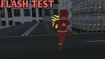 The Flash, Animation Test , Made With Prisma 3D, Prisma 3D Animation