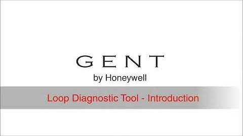 Gent By Honeywell Loop Diagnostics Tutorial   Introduction