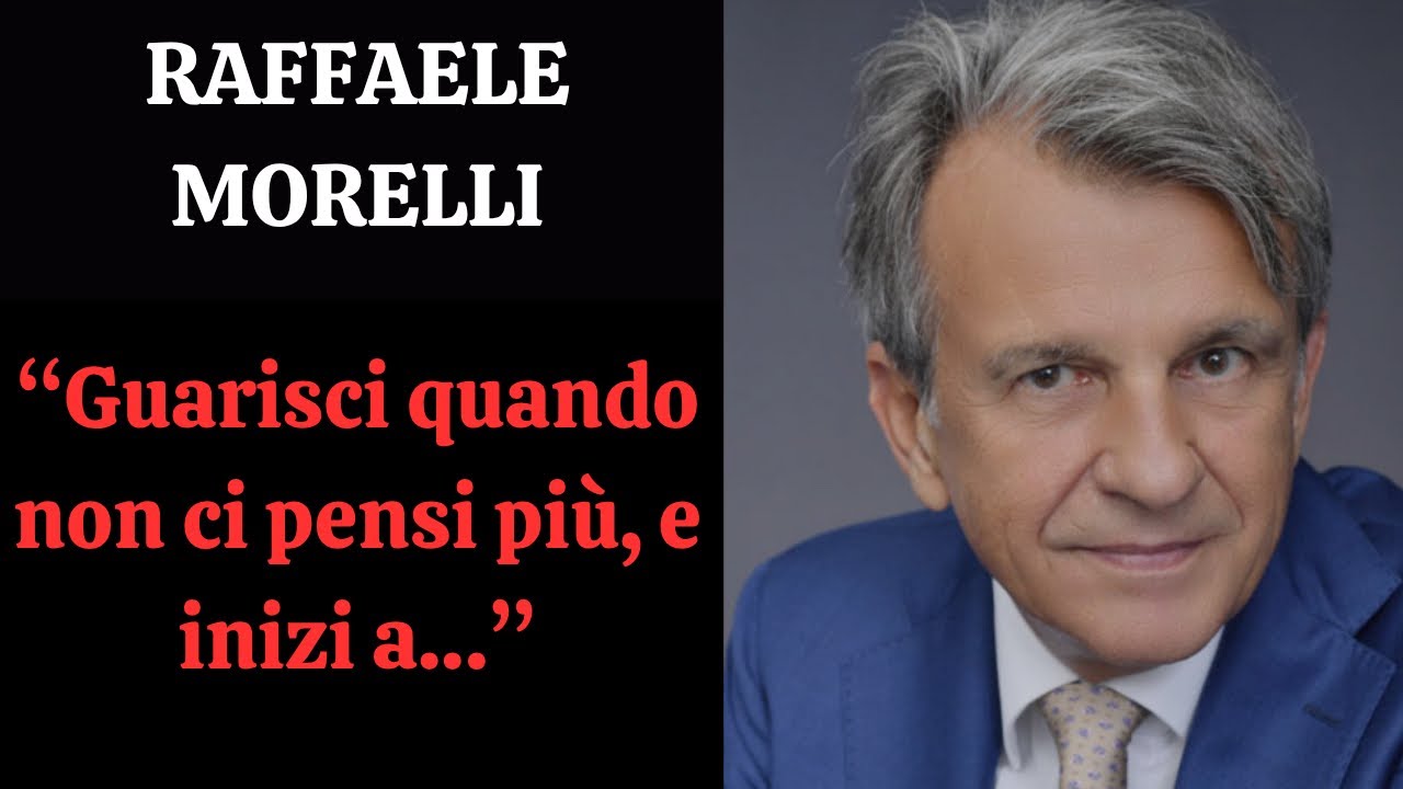 Raffaele Morelli: “L’autoguarigione nasce quando smetti di fissarti… e inizi a immaginare”