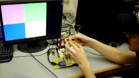 E155 Final Project - Simon Game with VGA output (Harvey Mudd College)