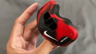 Nike Alpha Lip Protector Football Mouthguard University Review, Easy to breath through