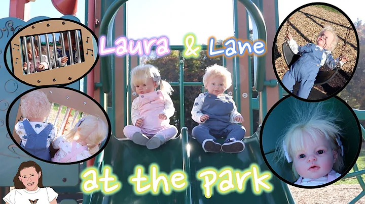 Reborn Toddlers Laura and Lane Play at the Park! |...
