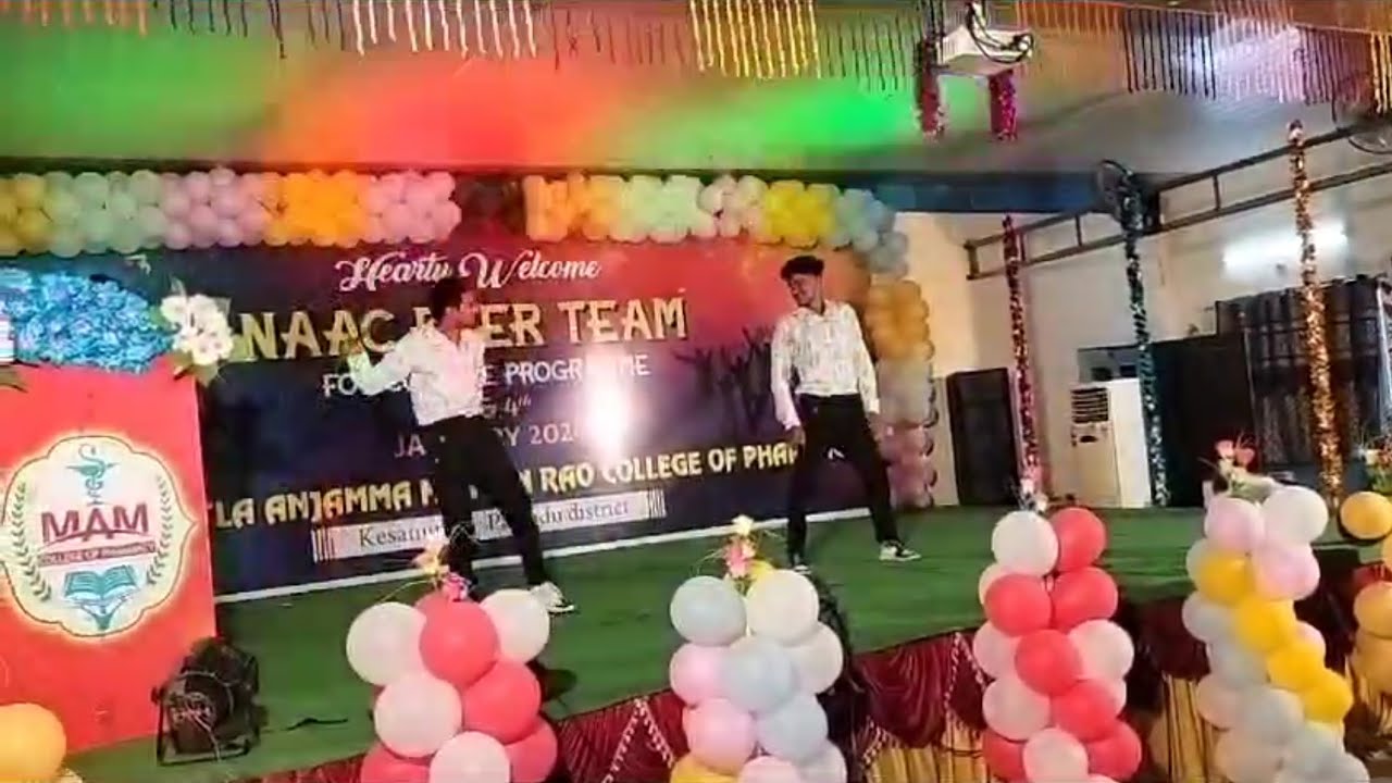 MAM College of pharmacy Fest 2024 Kesanupalli , Narasaraopeta