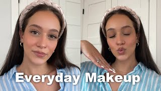 Everyday minimal makeup / glowy natural skin routine