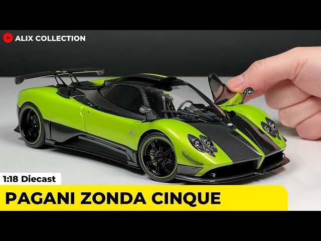 Unboxing of Pagani Zonda Cinque 1:18 Diecast Model Car by Almost