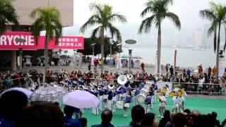 HKMBA 2012香港步操管樂節步操管樂大匯演隊伍進場-黃棣珊紀念中學(PART 1)