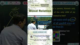Blood Relation Question Solve | Reasoning Tricks | Sagir Ahmad Sir