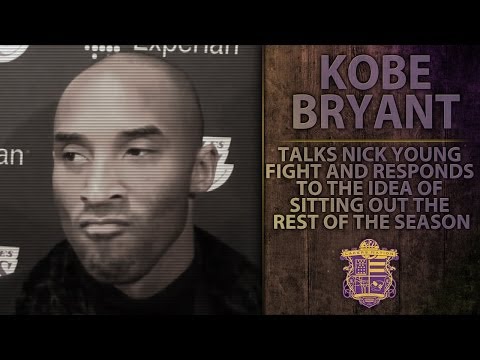 Kobe Bryant: On Nick Young Fight, Responds To Magic Thinking He Should Sit Season