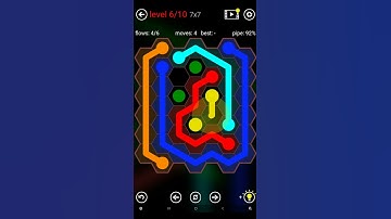 Flow Free Hexes - Daily Puzzles - 2025-10-19 - October 19th 2025
