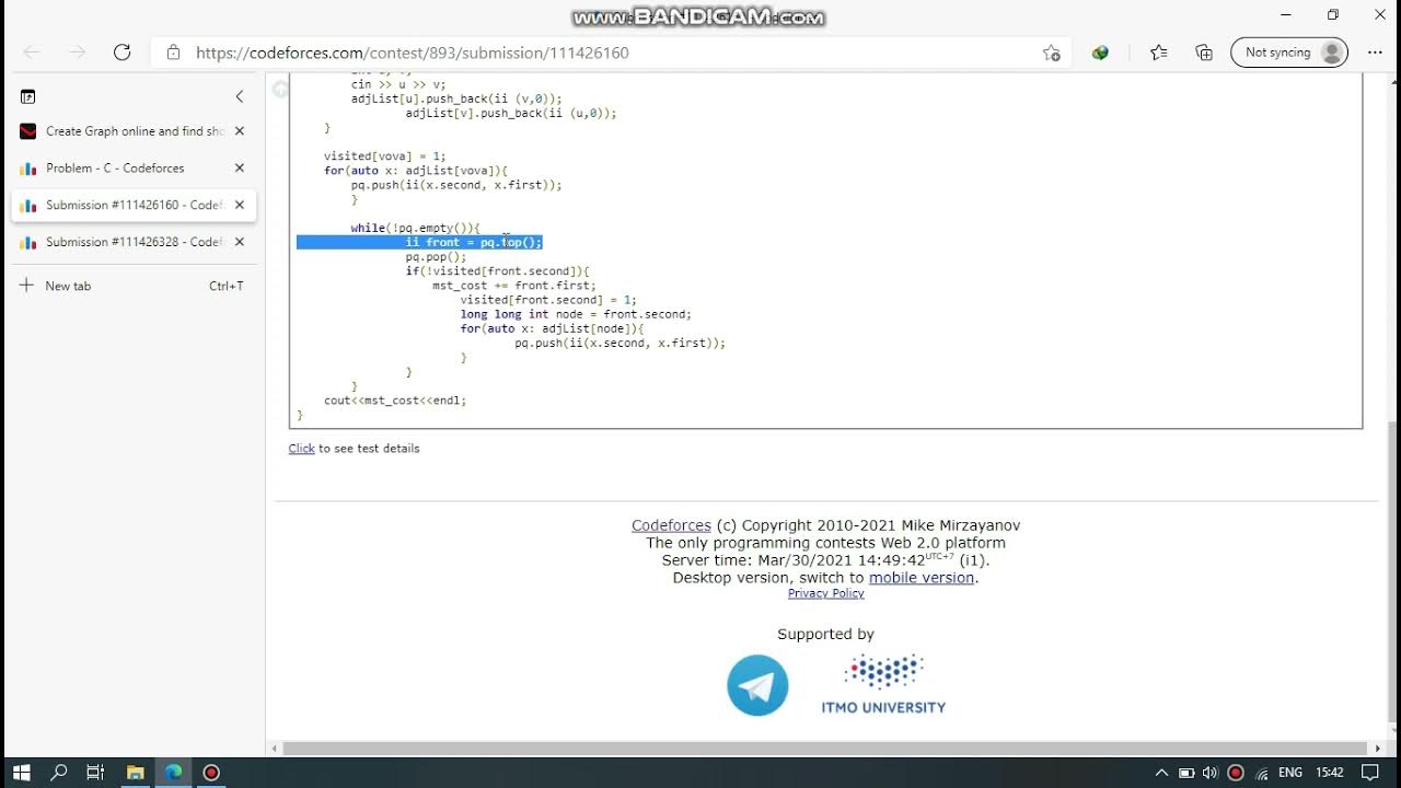 Competitive programming codeforces 893c youtube