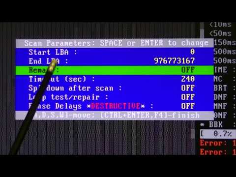 Восстановление бэд секторов (Erase Delays Destructive и Remap) программой MHDD ч.2 Восстановление бэд секторов (Erase Delays Destructive и Remap) программой MHDD ч.2