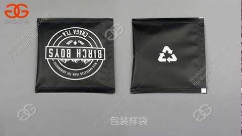 automatic inner and outer tea bag packing machine for sale working video