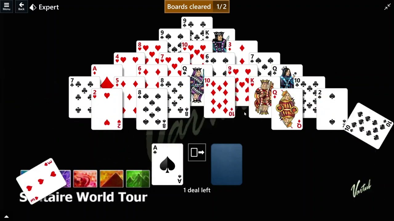 Solitaire World Tour Game #25, September 4, 2023 Event, FreeCell Expert 
