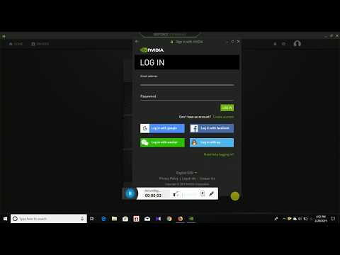 how to login nvidia experience the easyiest method