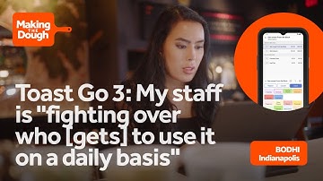 How BODHI Puts their Team in Go Mode with the Toast Go 3 Handheld