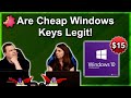 Are Cheap Windows 10 Keys Legit or Fake?