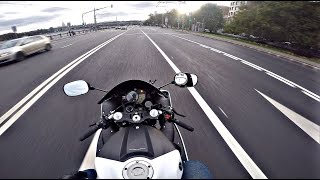 Неадекватная езда по городу на мото (без монтажа) 4K || Inadequate riding on moto screenshot 5