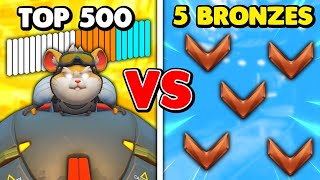Un Top 500 Bouldozer Vs 5 Bronzes Qui Gagne ? Ft. Oostrix