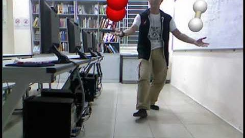 Pose recognition in 3D information AR using Kinect 1.0