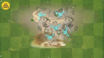 Pvz 2 Plant Max Level Vs 50 Newspaper Zombie !! Plants Vs. Zombies 2