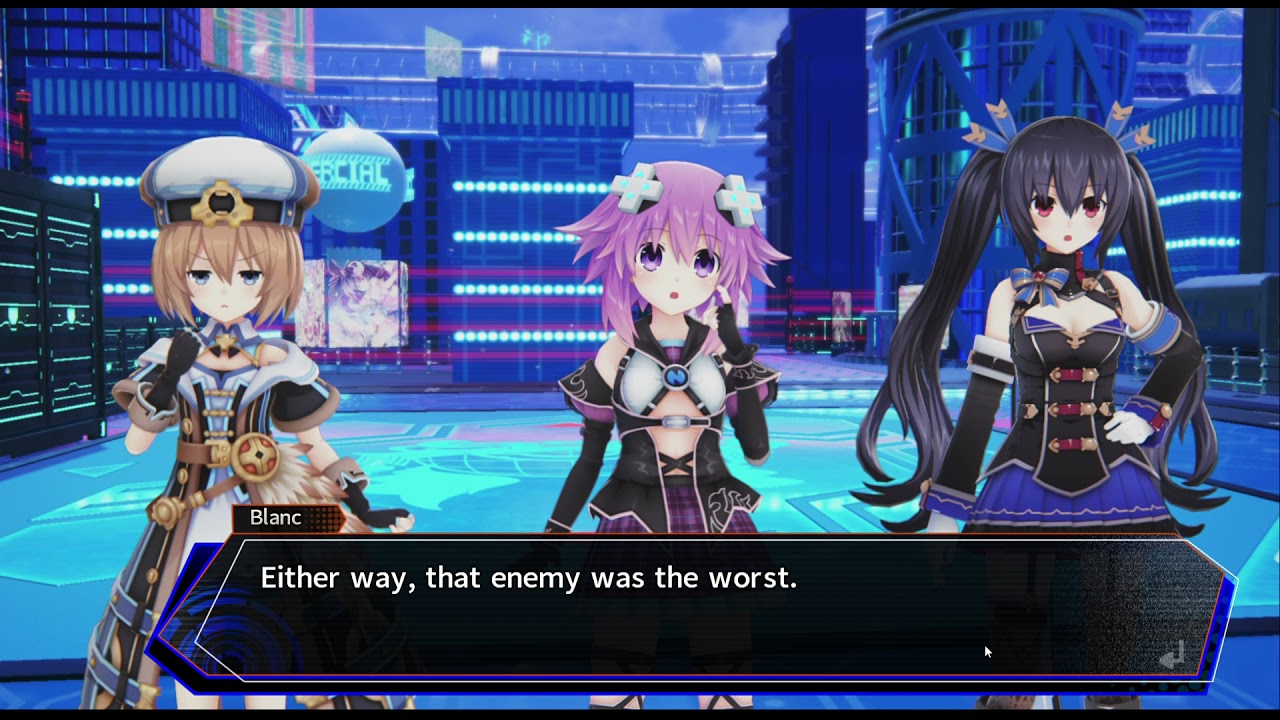 Neptunia Virtual Stars Gameplay Video