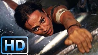 Самолет над водопадом / Tomb Raider: Лара Крофт (2018)