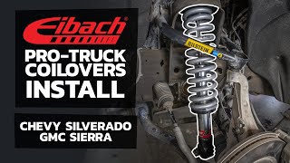 @EibachUSA Pro Truck Stage 2 Kit Install  2021 Chevy Silverado 1500 Z71 RST Duramax