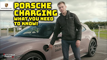 Taycan Charging: How to Charge the Car with the APP - Use the Sockets & Find Charging Locations