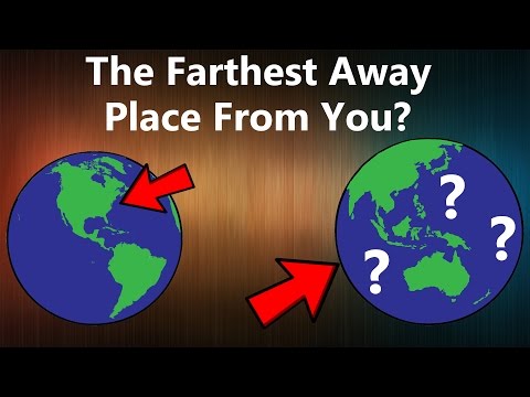 What&rsquo;s On the Opposite Side of the World From You?