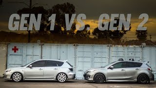 Gen 1 vs. Gen 2 Mazdaspeed3