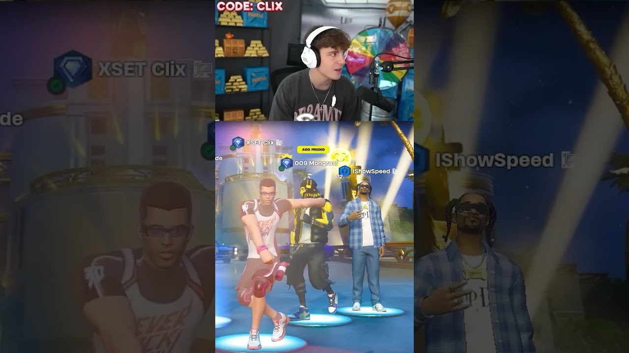 Clix Trolls Savaage x Speed x Mongraal In Fortnite 😂