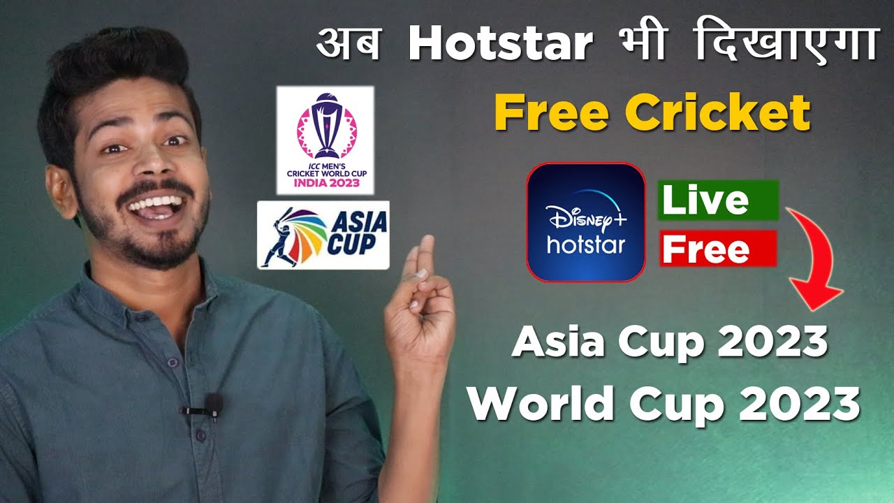 Asia Cup 2023 Live for Free on Disney+ Hotstar Asia Cup and ICC World Cup 2023 Broadcasting Rights