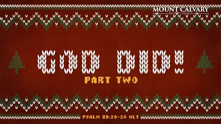 God did p2 || Pastor Jeffrey Dennis || December 11...