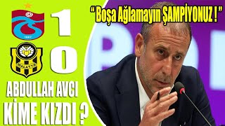 Trabzonspor Malatyaspor Maç Özeti Abdullah Avcı