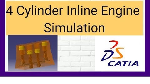 4 Cylinder Inline Engine SIMULATION