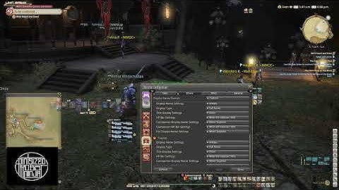 Adjusting Name Plate Colors - FFXIV MMOC Sprout Casual Gaming Session