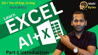 #1 Learn Excel and AI -Formulas, Reports, Dashboard, Analysis with Mahi Mahesh Sir