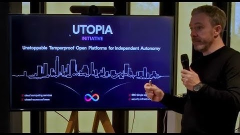 Dominic Williams on Cypherspace (full presentation) Internet Computer ICP